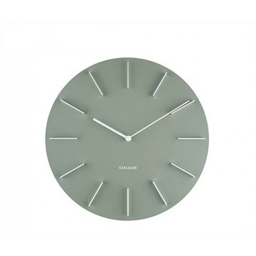 Nástenné hodiny Karlsson Discreet KA5783GR, 40cm Nástenné hodiny Karlsson Discreet KA5783GR, 40cm